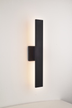 Lit Up Lighting LIT74192BK-5CCT - Victoria Wall Sconce Black Finish